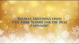 Holidays Greetings from NYSD, Fanwood!