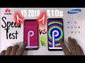 Huawei Y5 2019 vs Samsung Galaxy A10s Speed testing Review