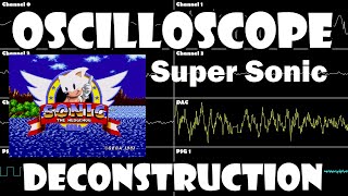 White Sonic (Hack) - Super Sonic - Oscilloscope Deconstruction