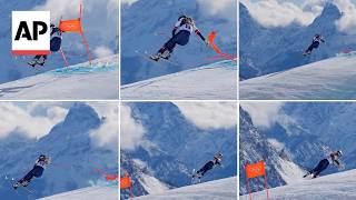 Fans react as Lindsey Vonn crashes out of ski race at Winter Olympics