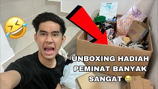 UNBOXING HADIAH PEMINAT 🤣 KENAPA NON STOP DAPAT HADIAH 😭