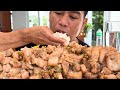 BICOL EXPRESS W/  TANGKAY NG KANGKONG + COOKING + RECIPE