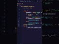 Expense tracker app in 30sec using Python | python projects for beginners | #python #programming