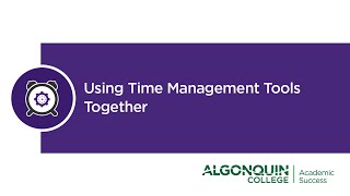 Using Time Management Tools Together