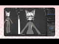 furry 3d speed modeling modeling rigging posing