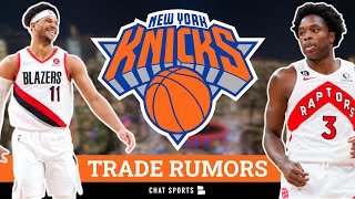 NEW Knicks Trade Rumors Ft. Josh Hart, OG Anunoby & Cam Reddish