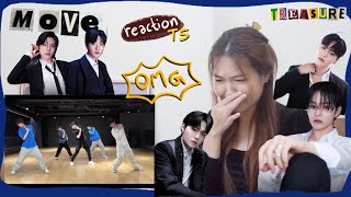 TREASURE (T5) - 'MOVE' DANCE PRACTICE VIDEO [Reaction] | Wannas