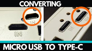 How to Convert Powerbank Port | Micro USB To Type-C 🔥🔥 upgrade📈