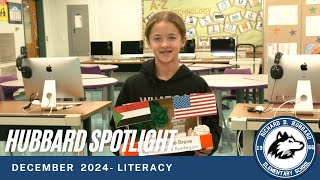 Hubbard Spotlight - Literacy