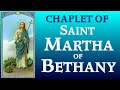 CHAPLET OF SAINT MARTHA OF BETHANY