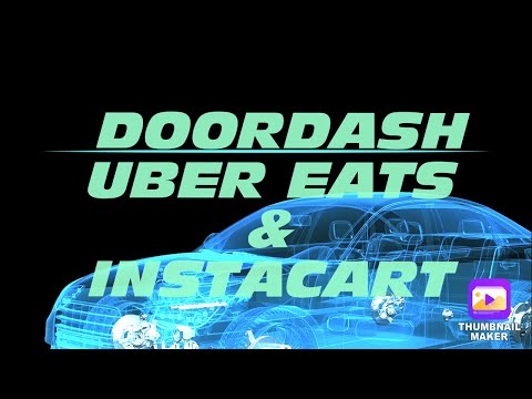 ¡La MEJOR aplicación de entrega de comida! ¿Es DoorDash, Uber Eats, Instacart u otros??? Hágamelo saber