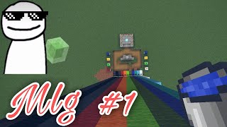 I Am Trying Mlg In Minecraft #1 #mlg #minecraft #viral #parkour @dream