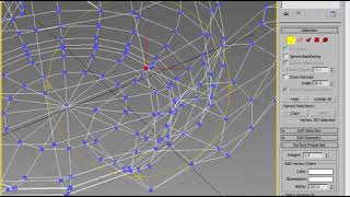 maxscript find overlape vertex per element