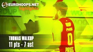 Olympiacos Piraeus-LDLC Villeurbanne 81-55: Thomas Walkup (11 points, 7 assists)