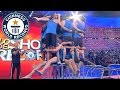 Trampoline team attempt amazing forward flip challenge  - Guinness World Records