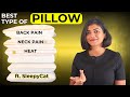 👆Select the Best pillow for Back Pain, Neck Pain, Heat? with SleepyCat