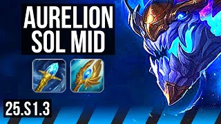 AURELION SOL vs IRELIA (MID) | 6/0/7, Dominating | KR Diamond | 25.S1.3