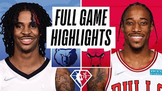 GRIZZLIES at BULLS | FULL GAME HIGHLIGHTS | February 26, 2022