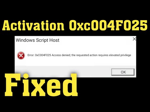 0xc004F025 Windows 10 Activation Error | Access Denied | slmgr-rearm is not recognized – Fixed