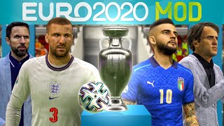 EURO 2020 MOD TRAILER! PLAY THE REAL LICENSED TOURNAMENT IN FIFA 21!