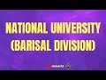 Best National University in Barishal Division 2019