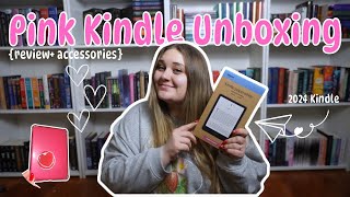 I got a new kindle💐💕 | kindle unboxing, review + accessories