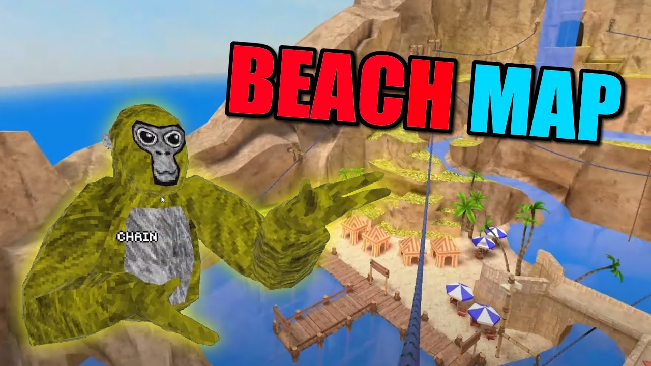 Gorilla Tags Beach Map - YouTube