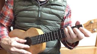 Solo Ukulele「かえるの歌（ひとり輪唱）」