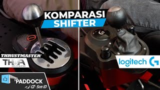 Komparasi SHIFTER Logitech versus Thrusmaster! - PADDOCK GT-SIM.ID (Ep.5)