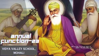 Annual Day Celebration 2023 (Symphony of Life) Sacred Beginning by Shabad Recitation