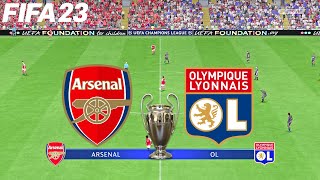 FIFA 23 | Arsenal vs Lyon - UEFA Champions League - PS5 Gameplay
