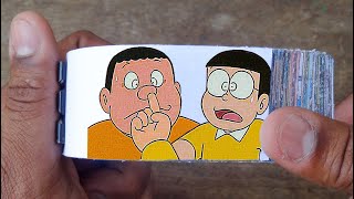 Doraemon Cartoon Flipbook #17 | Giyan vs Nobita Flip Book | Flip Book Artist 2022