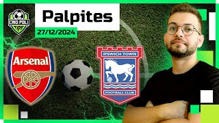 PALPITES E APOSTAS DE FUTEBOL PARA O DIA 27 12 2024 + BILHETE PRONTO