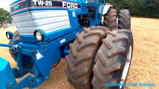 1988 Ford TW-25 II 6.6 Litre 6-Cyl Diesel Tractor (156 HP) with Vaderstad Cultivator