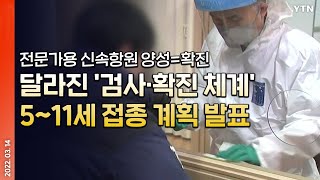 [에디터픽] 전문가용 신속항원 양성=확진... 달라진 '검사·확진 체계' 5~11세 접종 계획 발표 / YTN