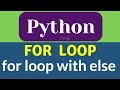 for loop with else | python for loop #shorts