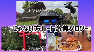 【バイク女子】じゃない方ルート激焦ソロツー@霧降高原in栃木【ハーレー女子】【クロスボーンズ】