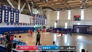 20220916 育創盃高中甲級男子籃球12強錦標賽 14:30 南山高中 VS 宜蘭高中