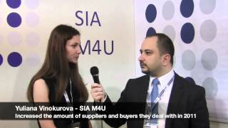 SIA M4U Interview - gsmExchange TradeZone @ CeBIT 2012