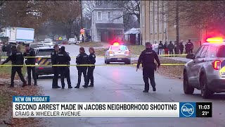 Second arrest made in Jacobs neighborhood shooting