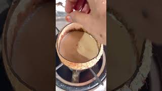 కొబ్బరి చిప్పలో టీ Coconut shell Tea#youtube shorts #shots_video #chai #coconut