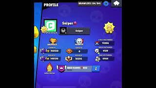 Sniper First Ever 140.000🏆 #brawlstars