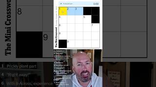 Solving a crossword in less than a minute - October 19th