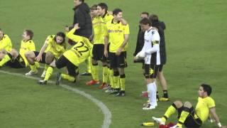 Borussia Dortmund vs 1. FC Köln 1-0 Stimmung BVB - Nach dem Spiel ドルトムント