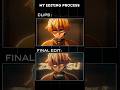 My Editing process #aftereffects #editing #demonslayer  #anime #zenitsu