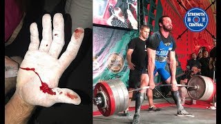 Cailer Woolam INSANE Deadlift World Record 430 kg/948 lbs @ 98 kg/216 lbs