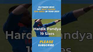 Most Sixes in 2023 #shorts#msdhoni#indiancricket#cricket #yuvrajsingh #viratkohli#kohli#worldcup2023