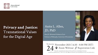 Seminar and Lecture Series | Privacy and Justice: Transnational Values for the Digital Age