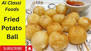 Fried Potato Ball | Potato Balls | Easy Potato Balls #alclassifoods #potatoball