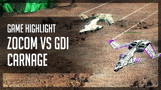 [C\u0026C3: Kane's Wrath] Game Highlight - ZOCOM vs GDI Carnage